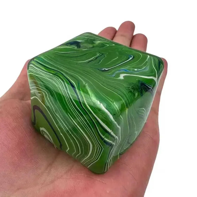 Soft and Glutinous Sensory Stress-Relief Toy Cube Filled with Gel Stretchable Ball Soft Ice Blind Box Slow Rebound