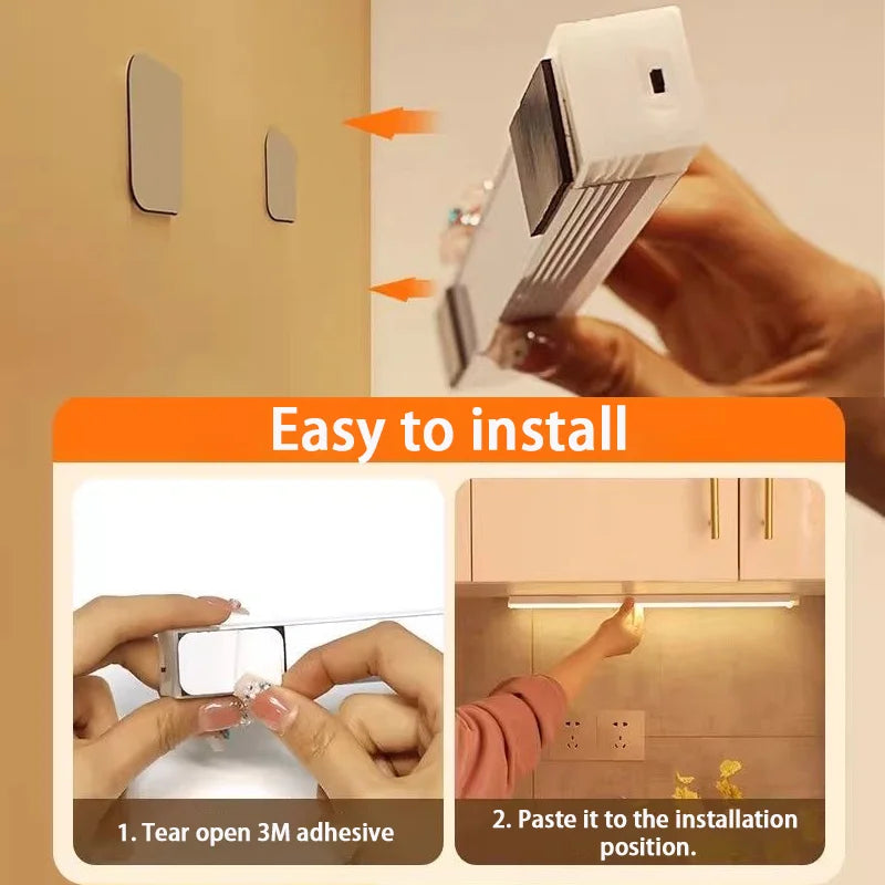 LumiSense Wireless Rechargeable Motion Sensor LED Night Light