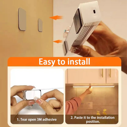 LumiSense Wireless Rechargeable Motion Sensor LED Night Light