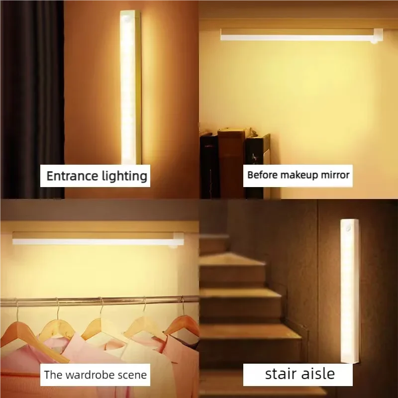 LumiSense Wireless Rechargeable Motion Sensor LED Night Light